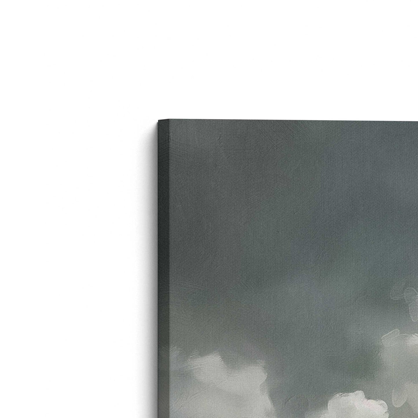 [Color:Stretched Canvas], Picture of the corner of the art