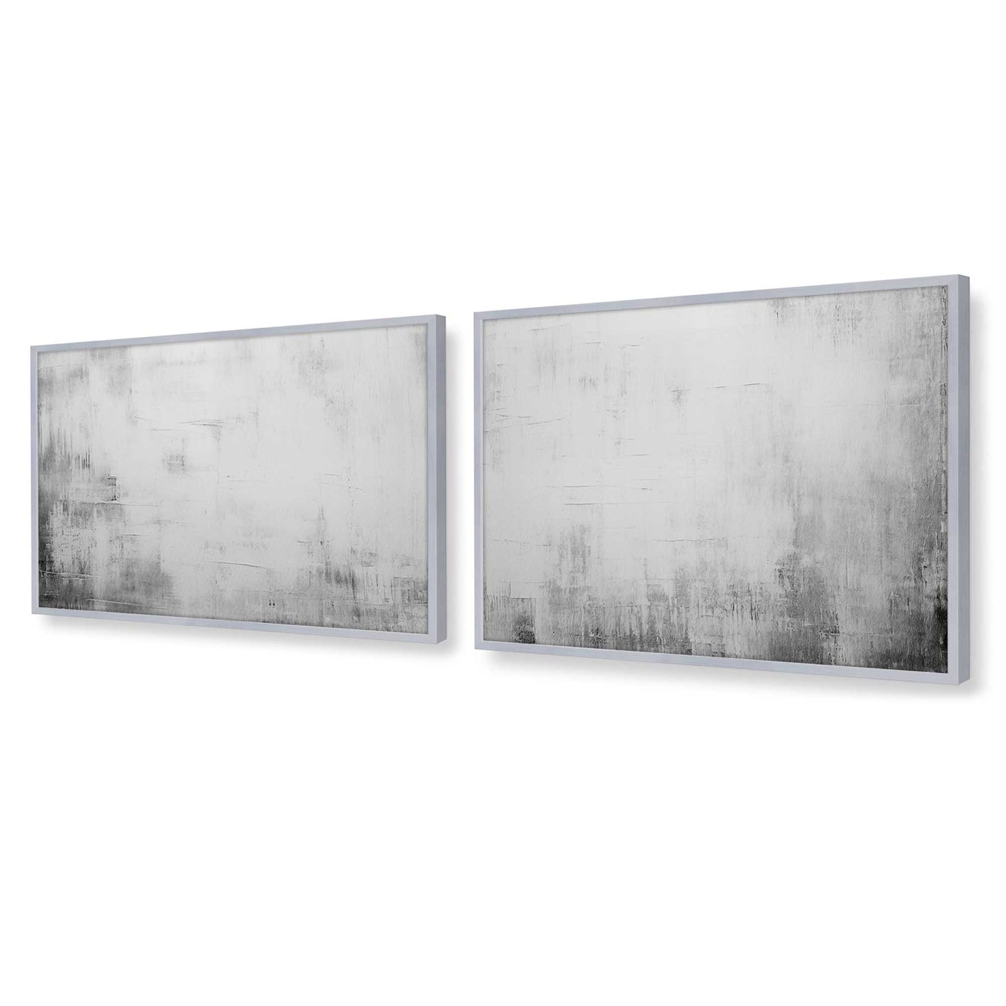 [Color:Polished Chrome], Picture of art in a Polished Chrome frame at an angle