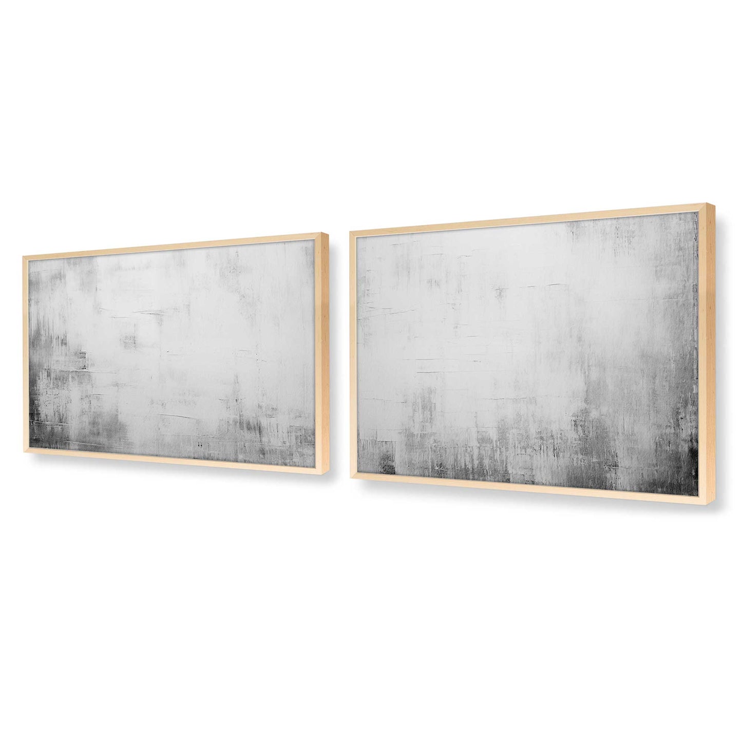 [Color:Raw Maple], Picture of art in a Raw Maple frame at an angle