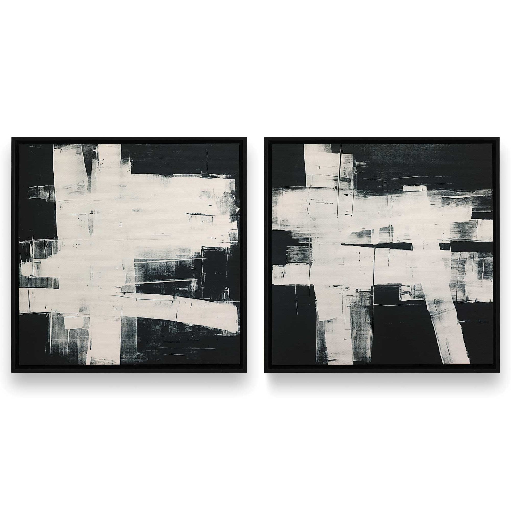 [Color:Satin Black], Picture of art in a Satin Black frame