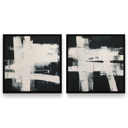 [Color:Satin Black], Picture of art in a Satin Black frame