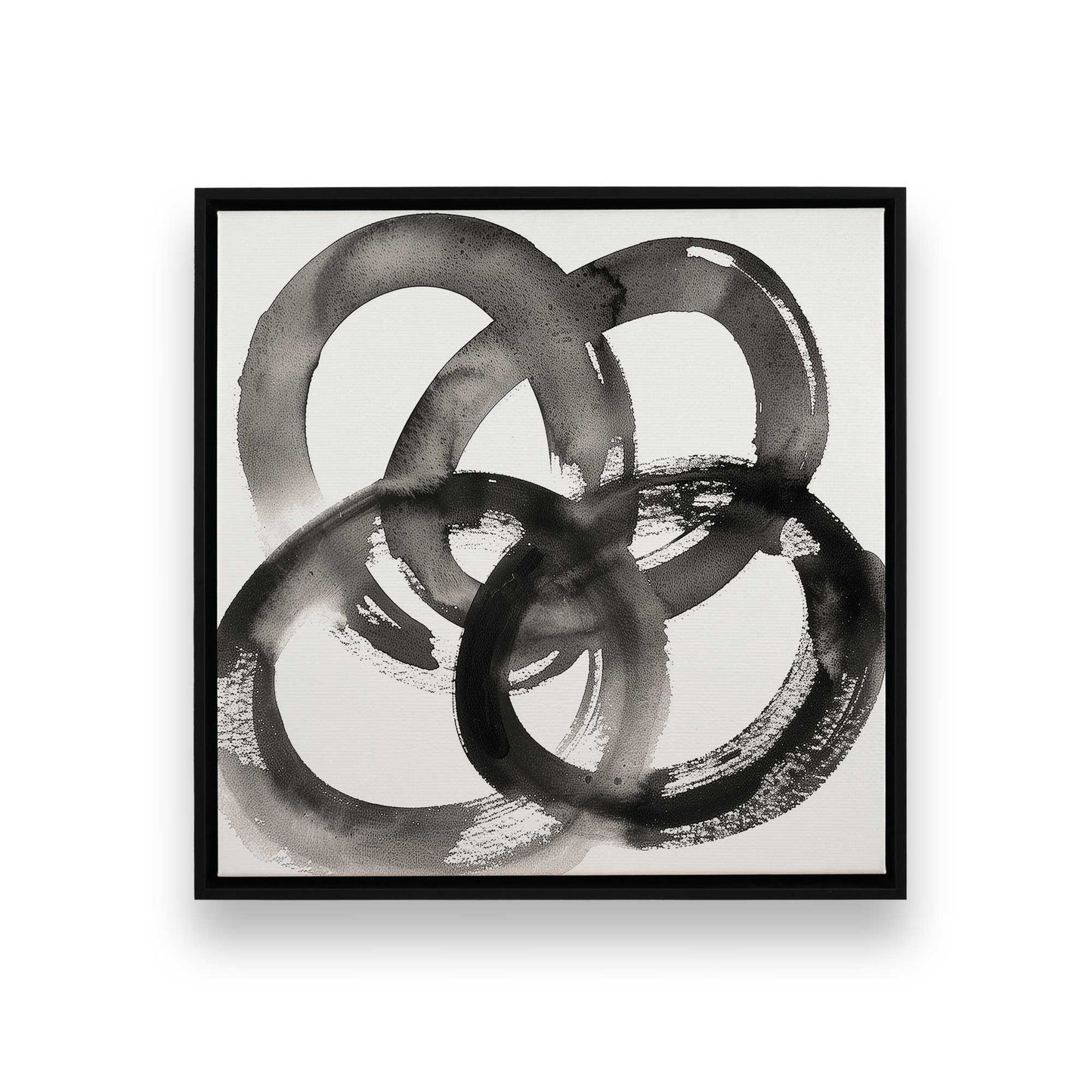 [Color:Satin Black], Picture of art in a Satin Black frame