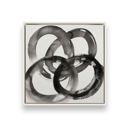 [Color:Opaque White], Picture of art in a White frame