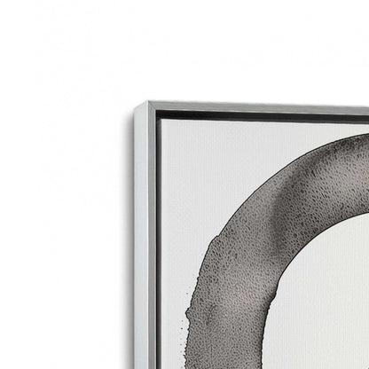 [Color:Polished Chrome], Picture of art in a Polished Chrome frame at an angle
