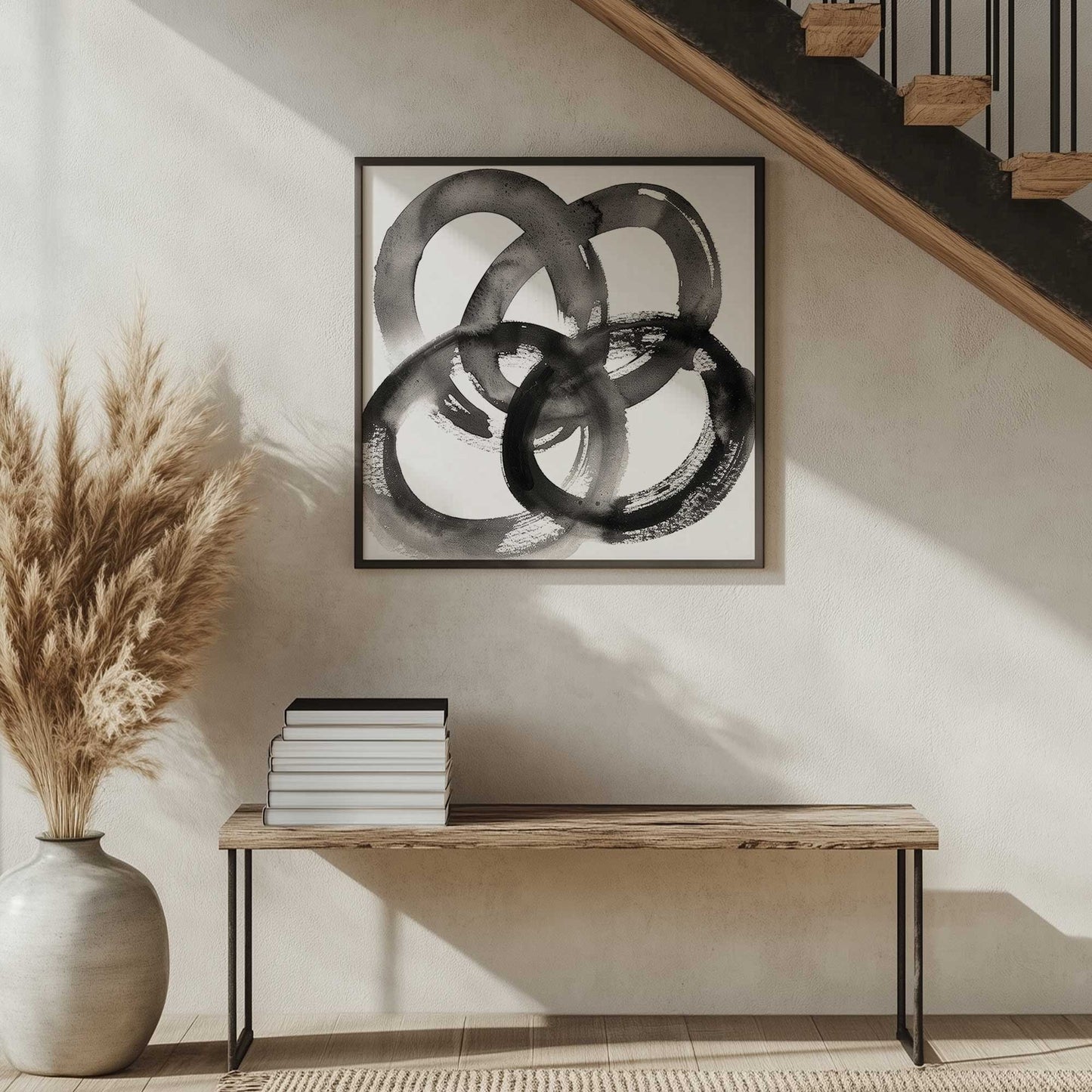 Picture of art in a room