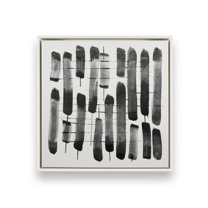 [Color:Opaque White], Picture of art in a White frame