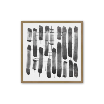 [Color:Brushed Gold], Picture of art in a Brushed Gold frame