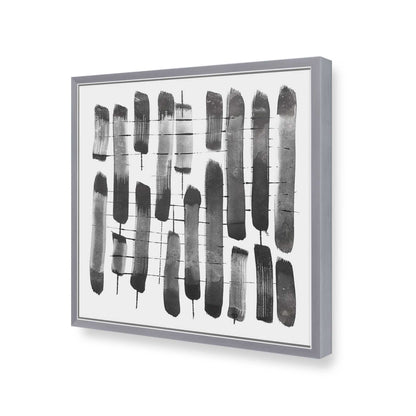 [Color:Polished Chrome], Picture of art in a Polished Chrome frame at an angle