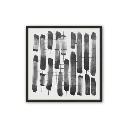 [Color:Satin Black], Picture of art in a Satin Black frame