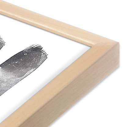 [Color:Raw Maple], Picture of art in a Raw Maple frame of the corner