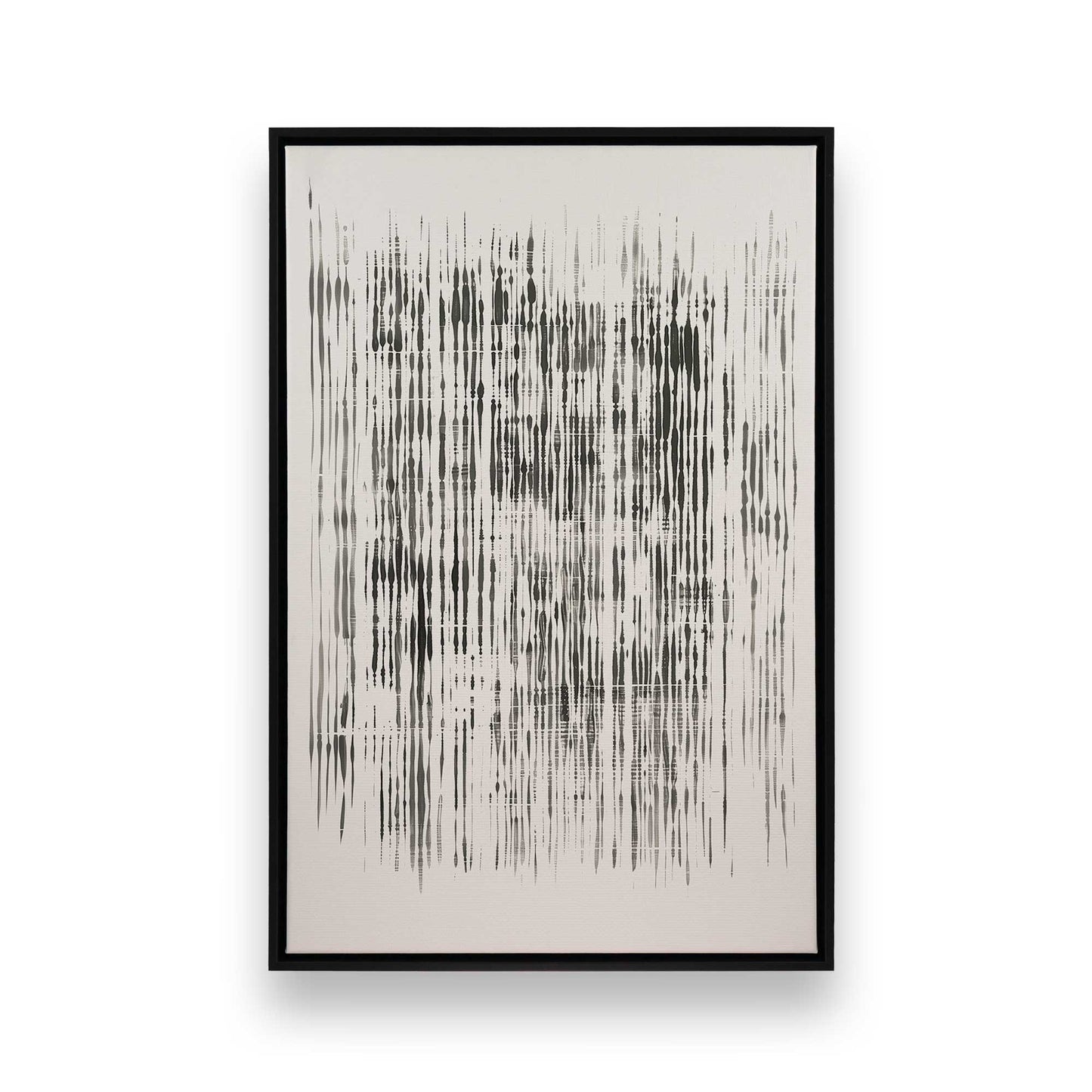 [Color:Satin Black], Picture of art in a Satin Black frame