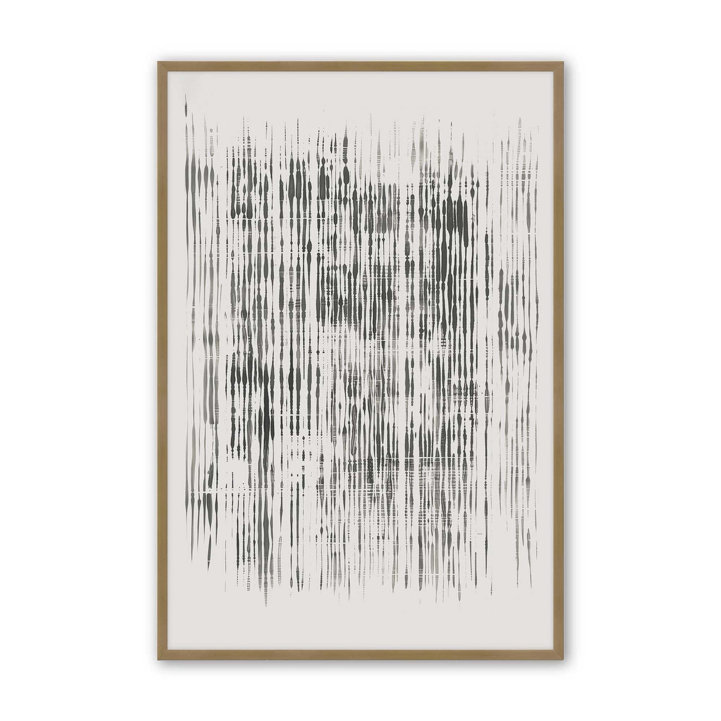 [Color:Brushed Gold], Picture of art in a Brushed Gold frame