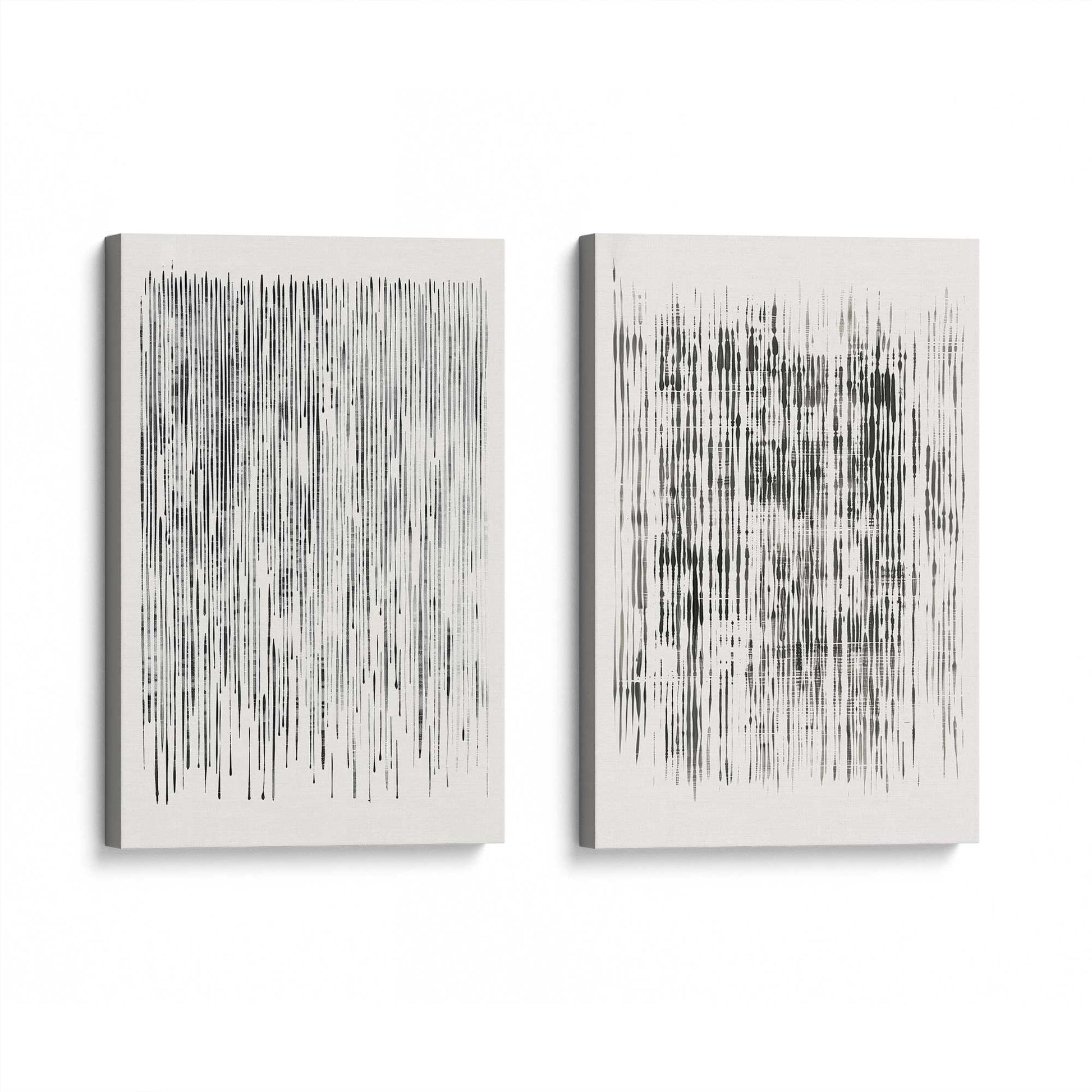 [Color:Stretched Canvas], Picture of art at an angle