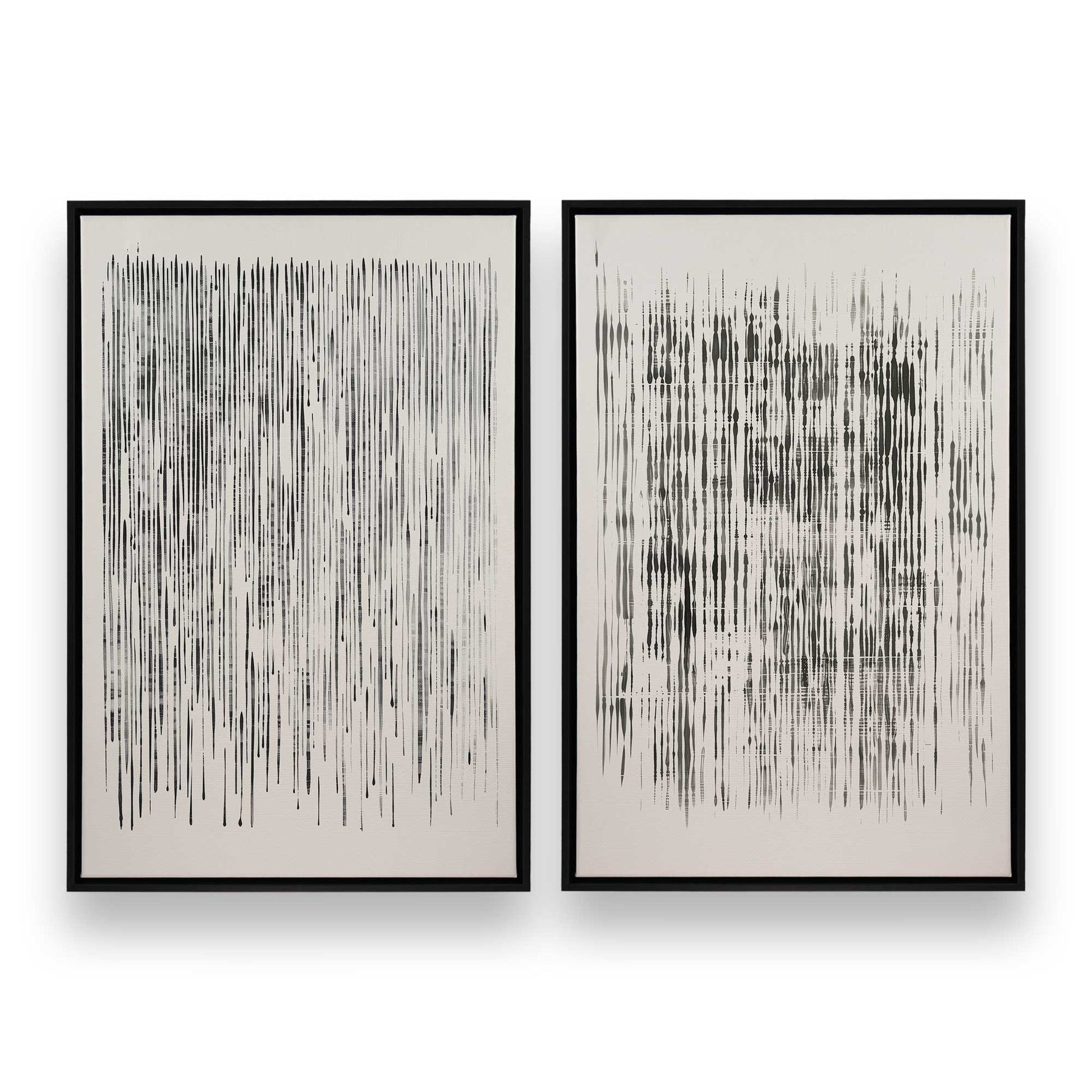 [Color:Satin Black], Picture of art in a Satin Black frame