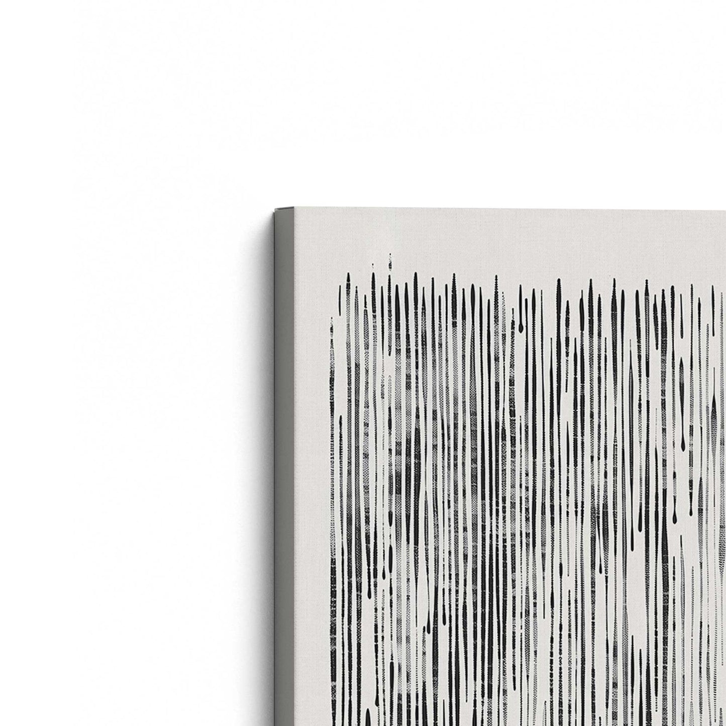 [Color:Stretched Canvas], Picture of the corner of the art