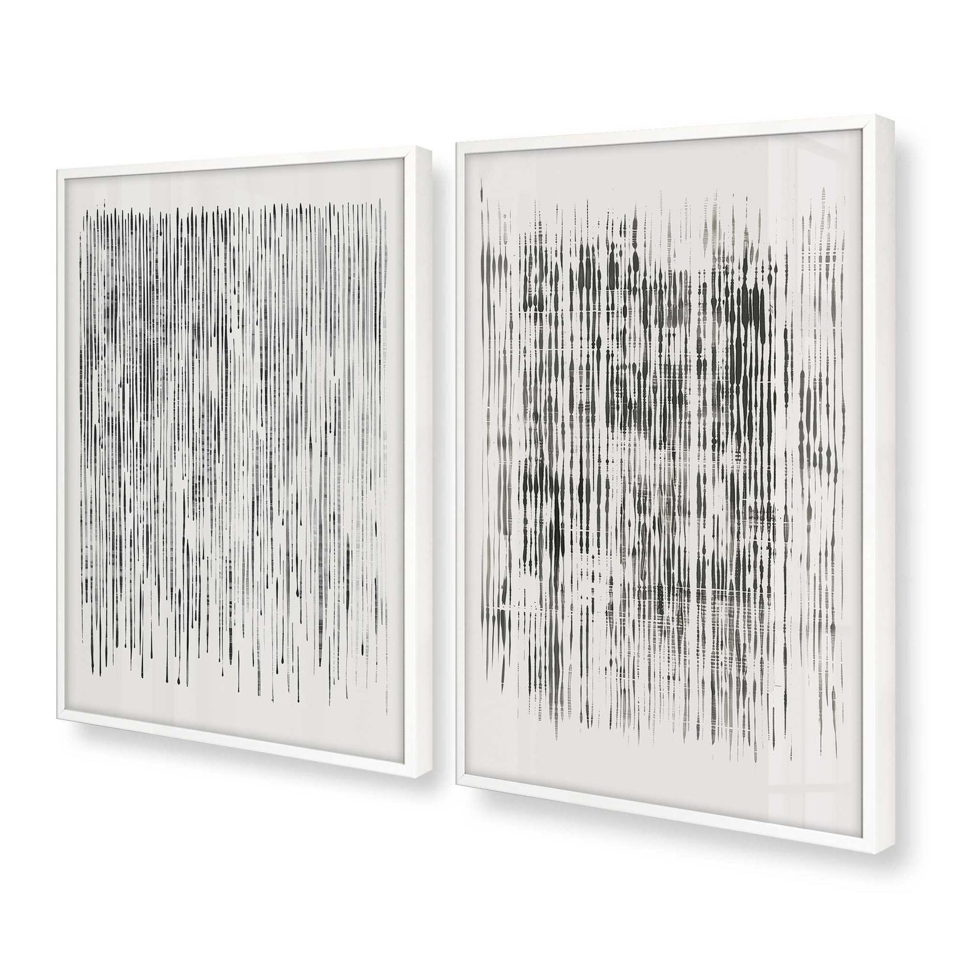 [Color:Opaque White], Picture of art in a Opaque White frame at an angle