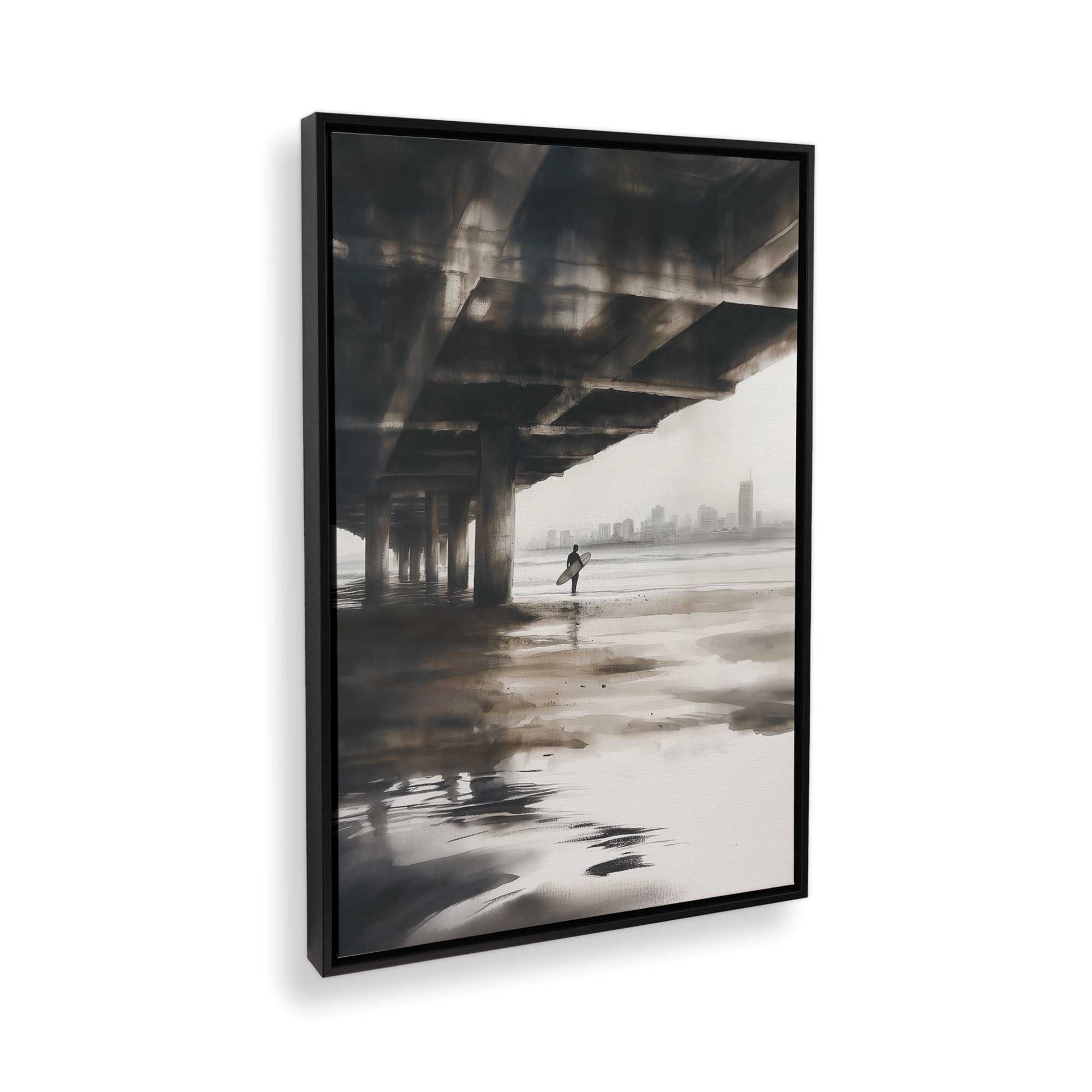 [Color:Satin Black], Picture of the corner of the art