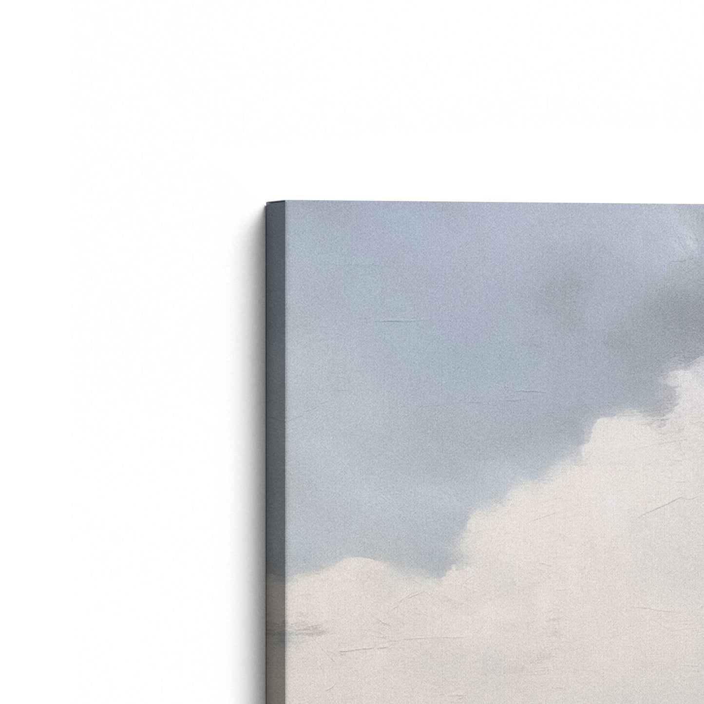 [Color:Stretched Canvas], Picture of the corner of the art