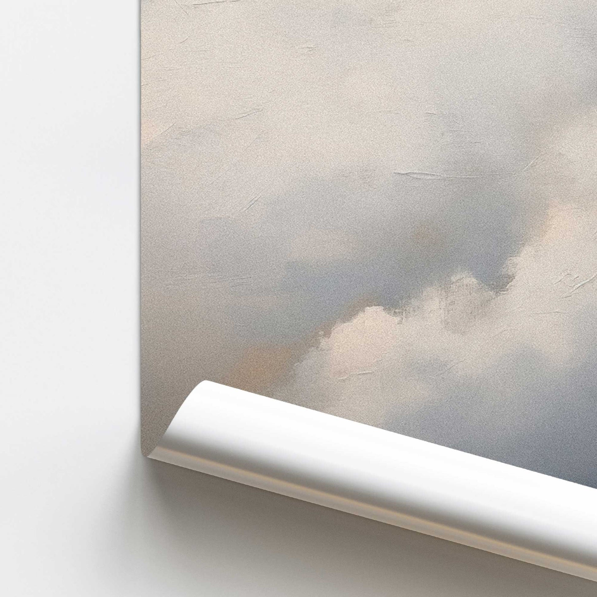 [color:Rolled Print], Picture of close up of art