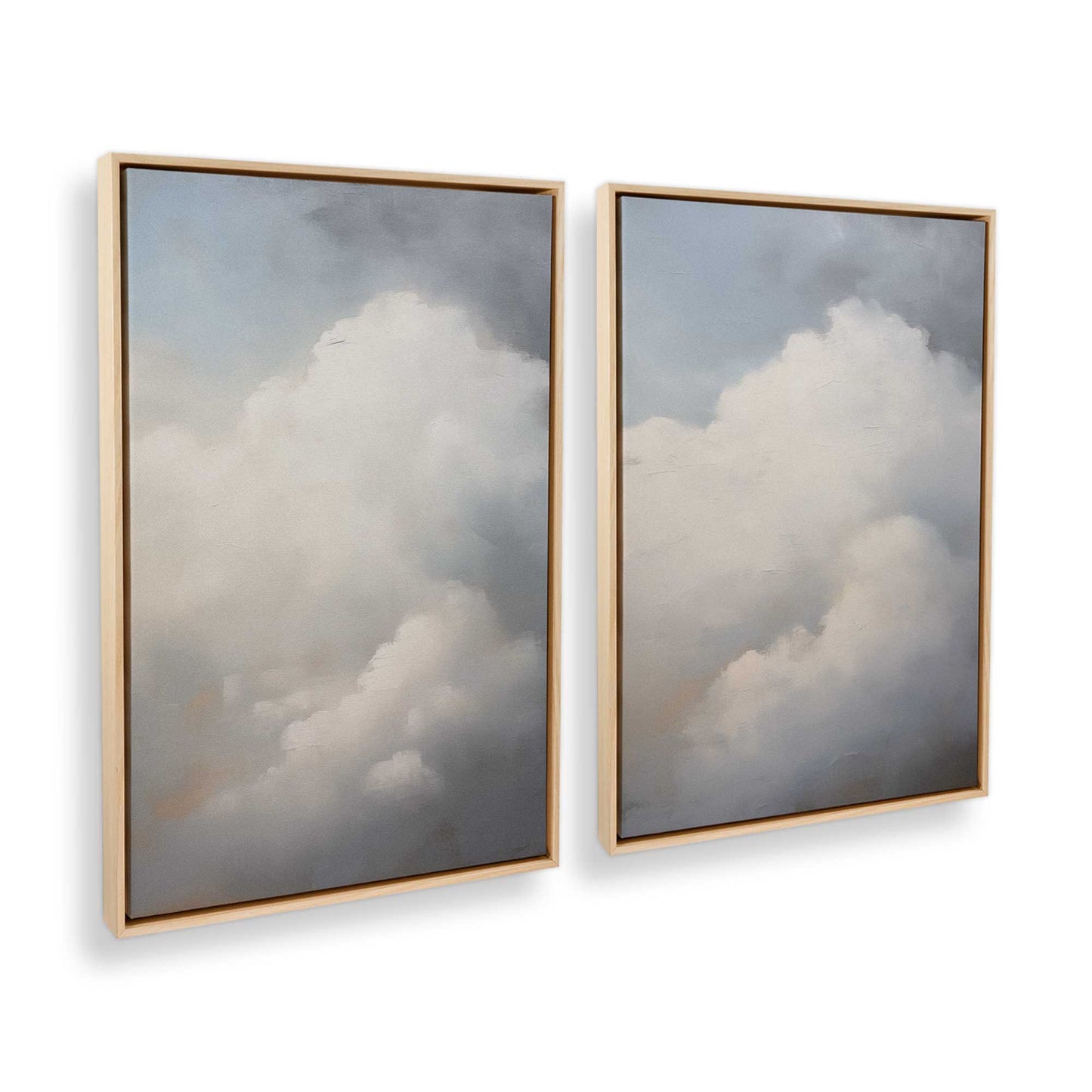 [Color:Polished Gold], Picture of art in a Polished Gold frame at an angle
