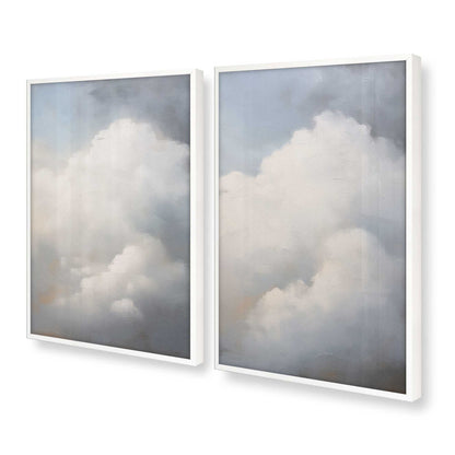 [Color:Opaque White], Picture of art in a Opaque White frame at an angle