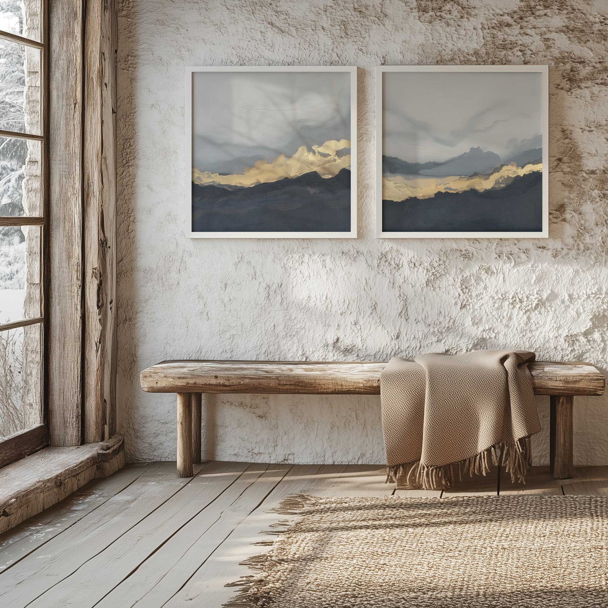 [Color:Weathered Zinc], Picture of art in a Weathered Zinc frame