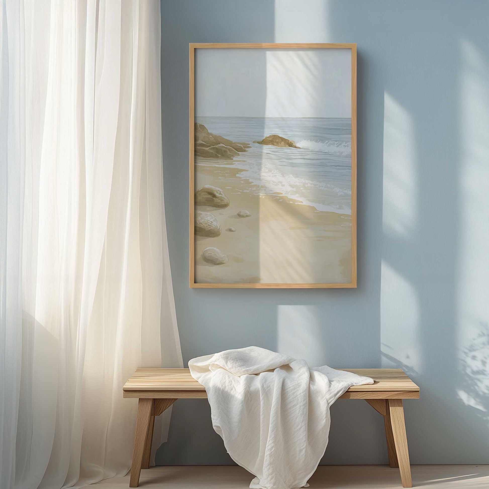 Picture of art in a room