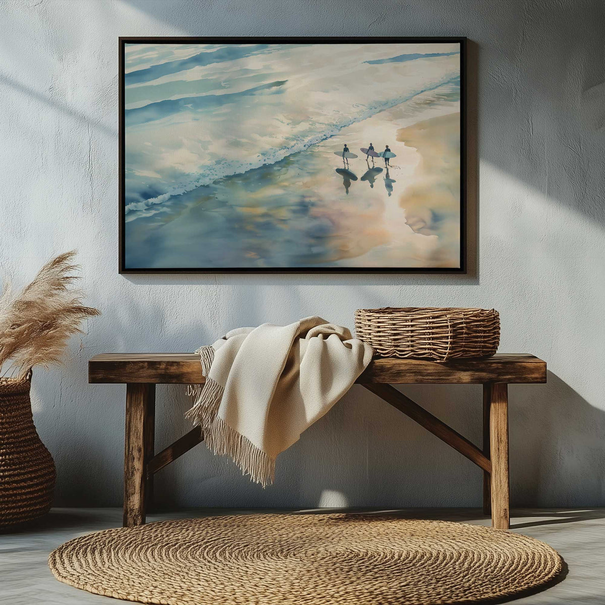 Picture of art in a room