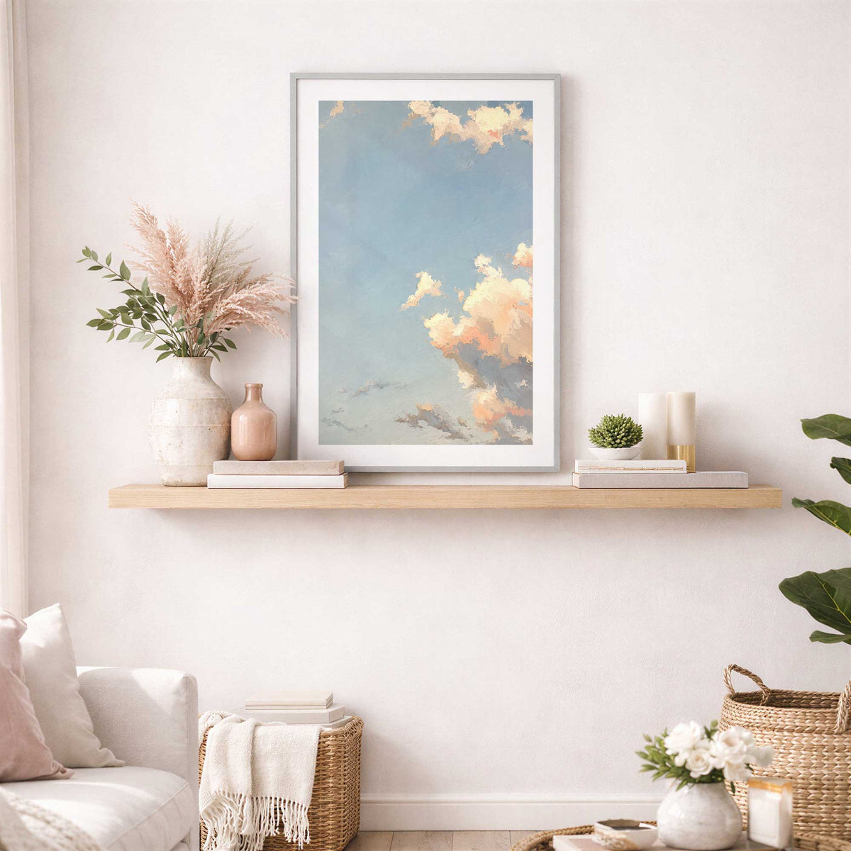 Picture of art in a room