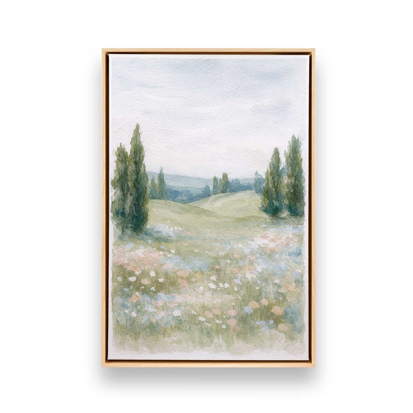 [Color:American Maple], Picture of art in a American Maple frame