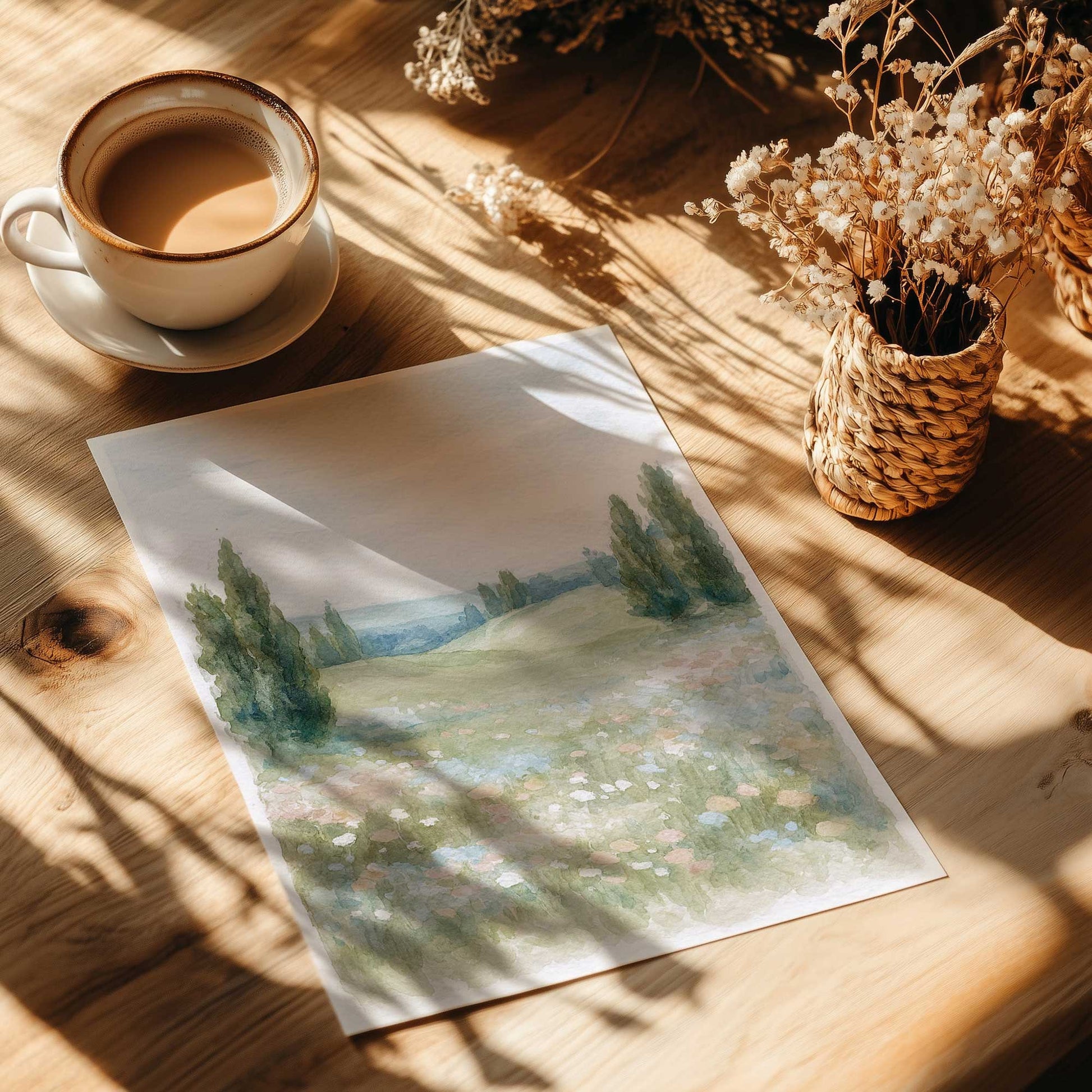 [Color:Rolled Print], Picture of close up of art
