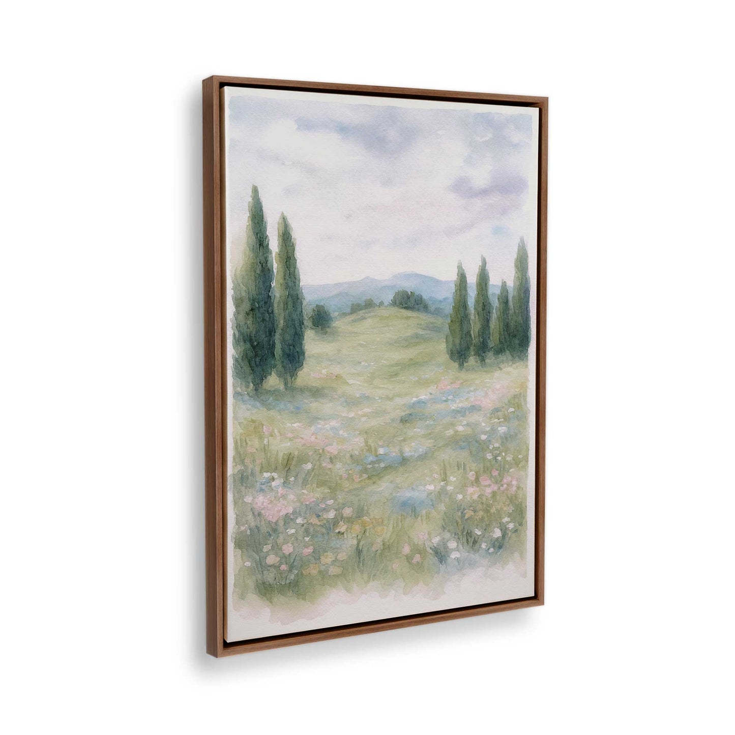 [Color:Walnut], Picture of the corner of the art