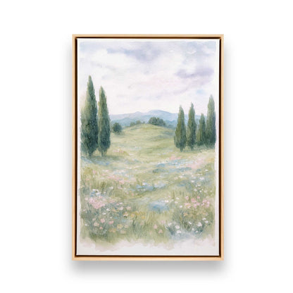 [Color:American Maple], Picture of art in a American Maple frame