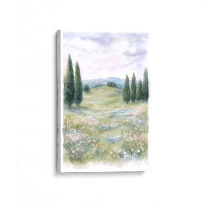 [Color:Stretched Canvas], Picture of art at an angle
