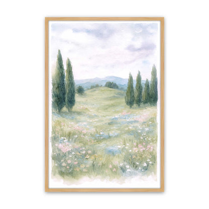 [Color:American Maple], Picture of art in a American Maple frame