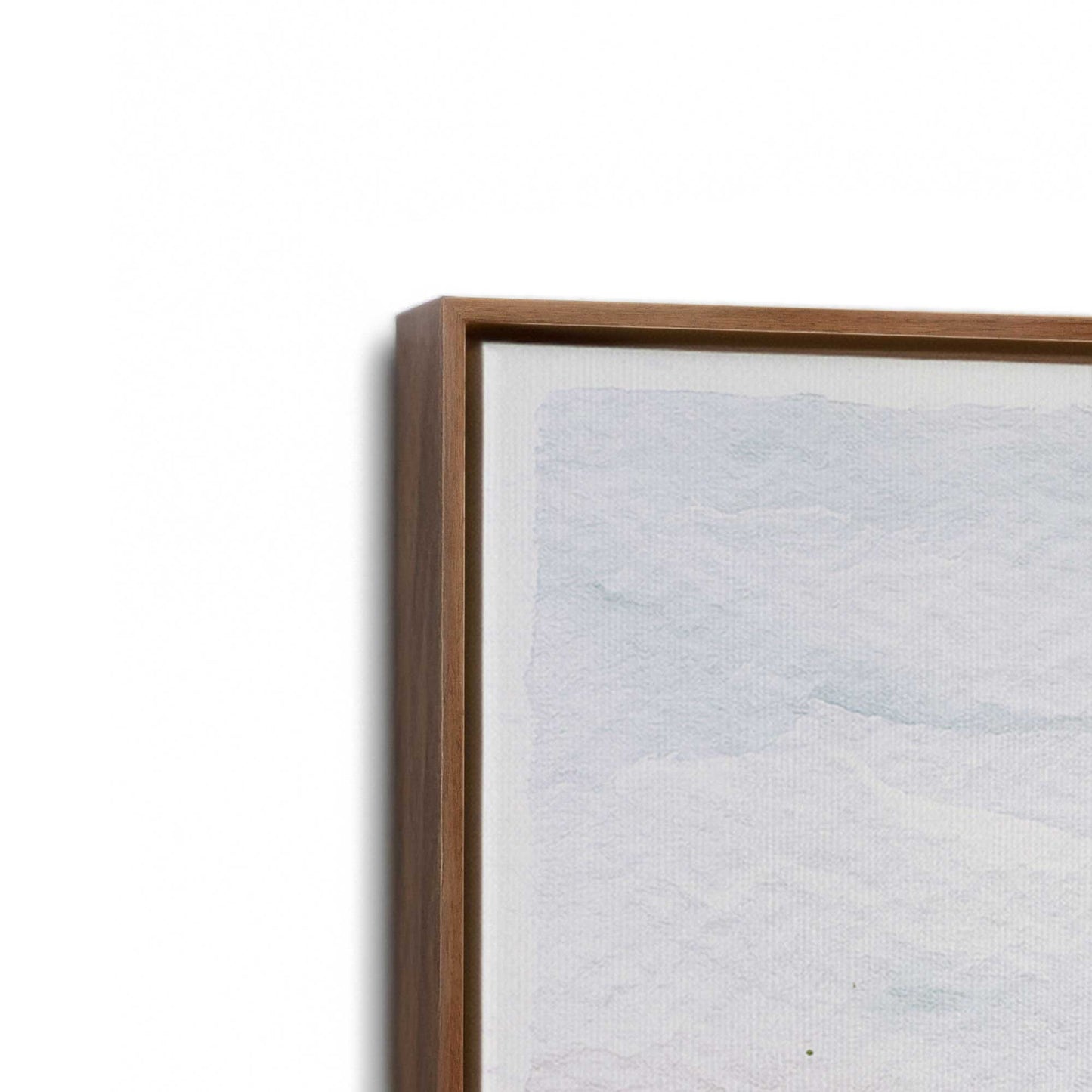 [Color:Walnut], Picture of the corner of the art