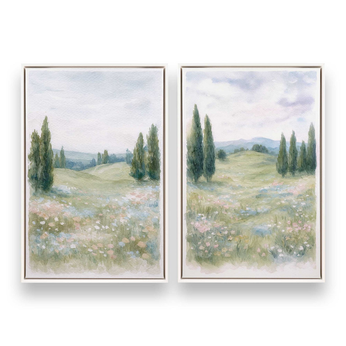 [Color:Opaque White], Picture of art in a White frame