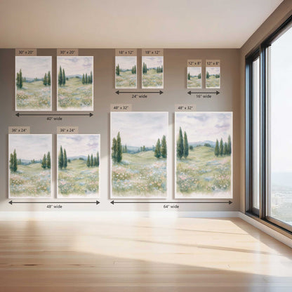 Wildflower Wonder, Set of 2 Canvas Prints