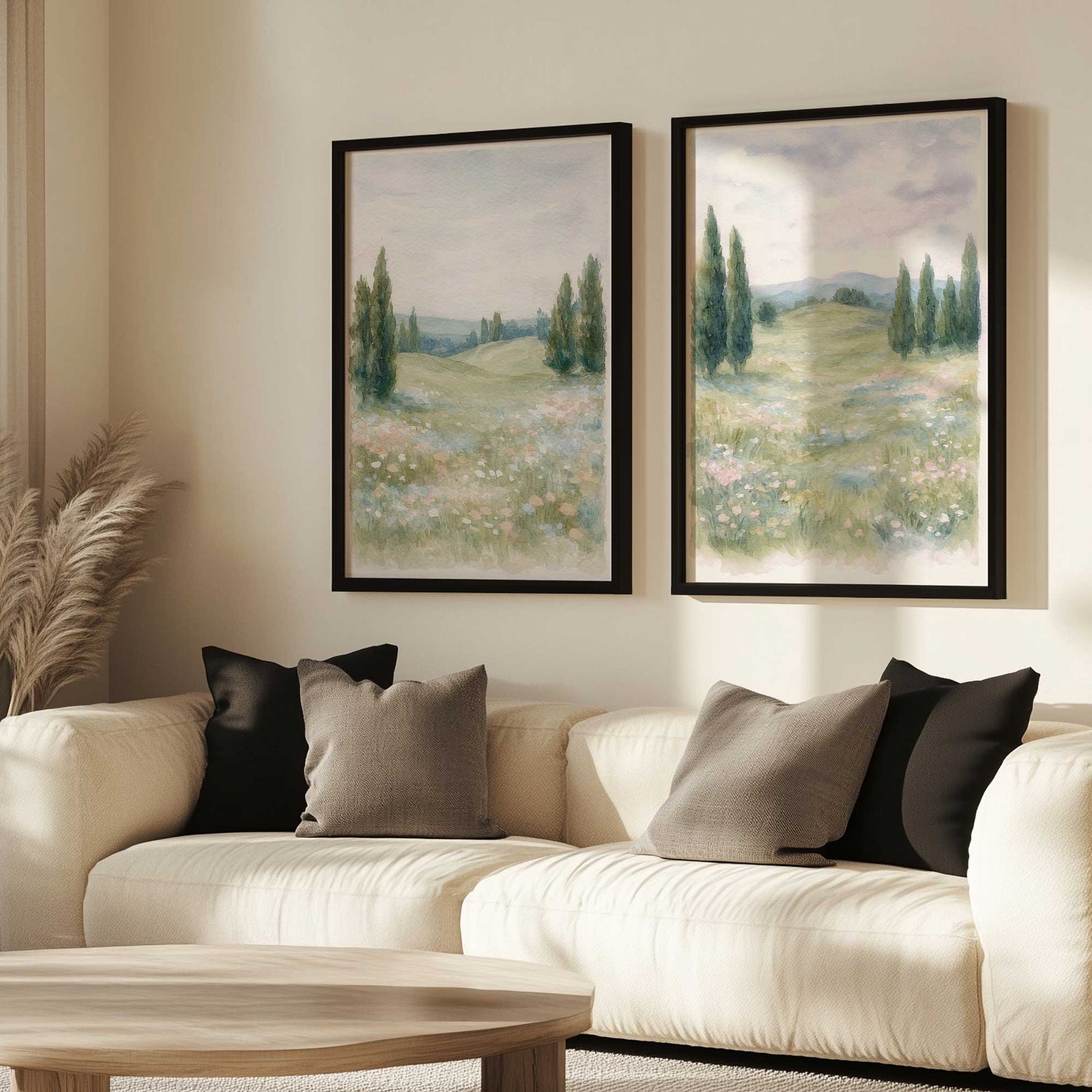 [Color:Belvinder Brown], Picture of art in a Belvinder Brown frame
