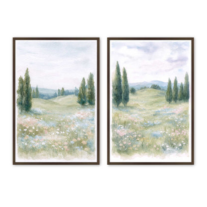 [Color:Belvinder Brown], Picture of art in a Belvinder Brown frame