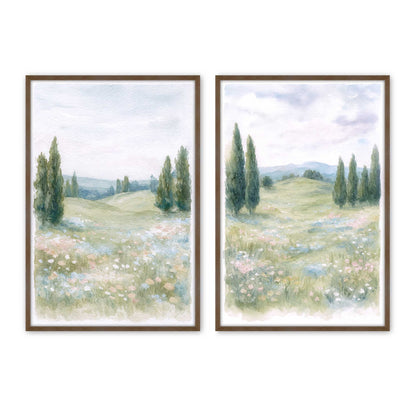 [Color:Walnut], Picture of art in a Walnut frame