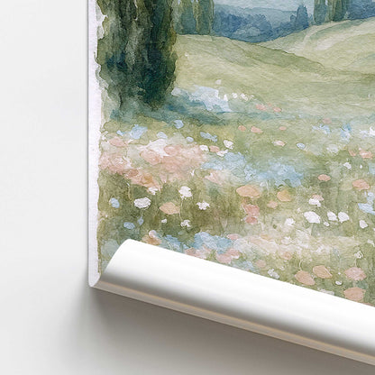[color:Rolled Print], Picture of close up of art