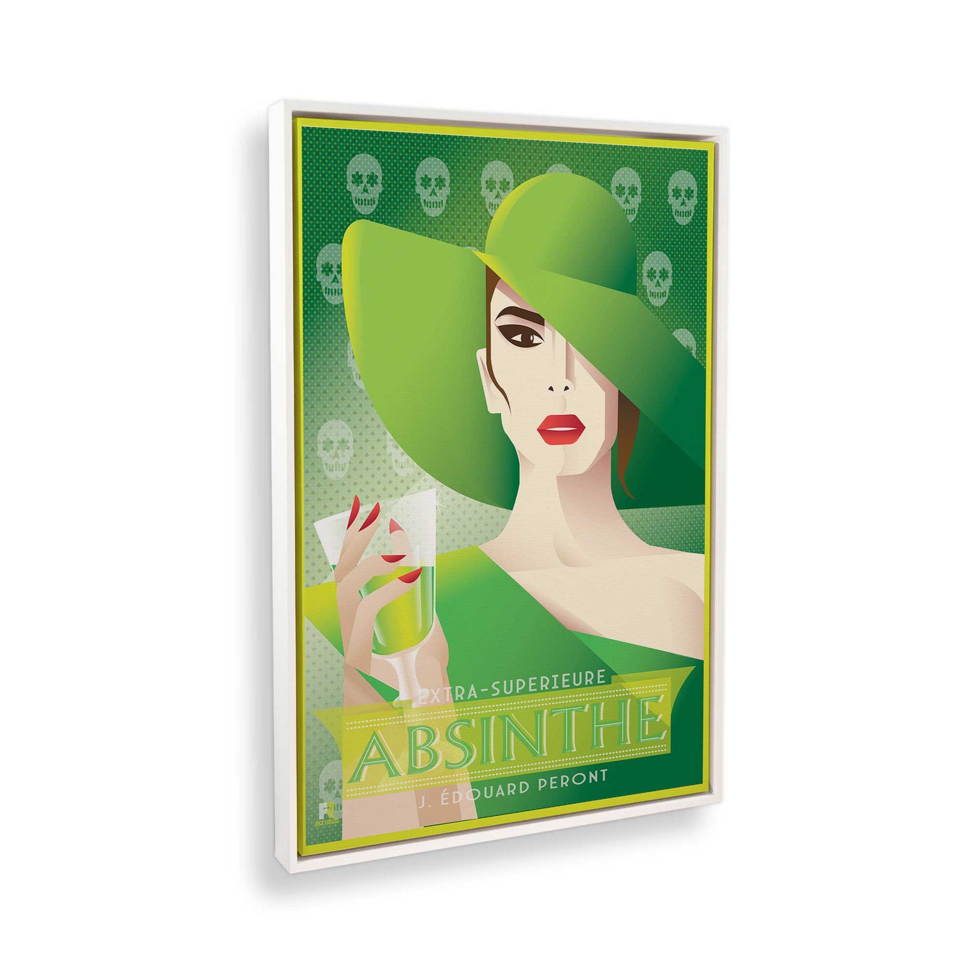 [Color:Opaque White], Picture of the corner of the art