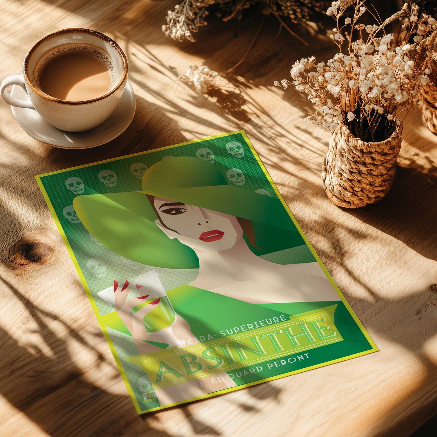 Absinthe Reverie Paper Print