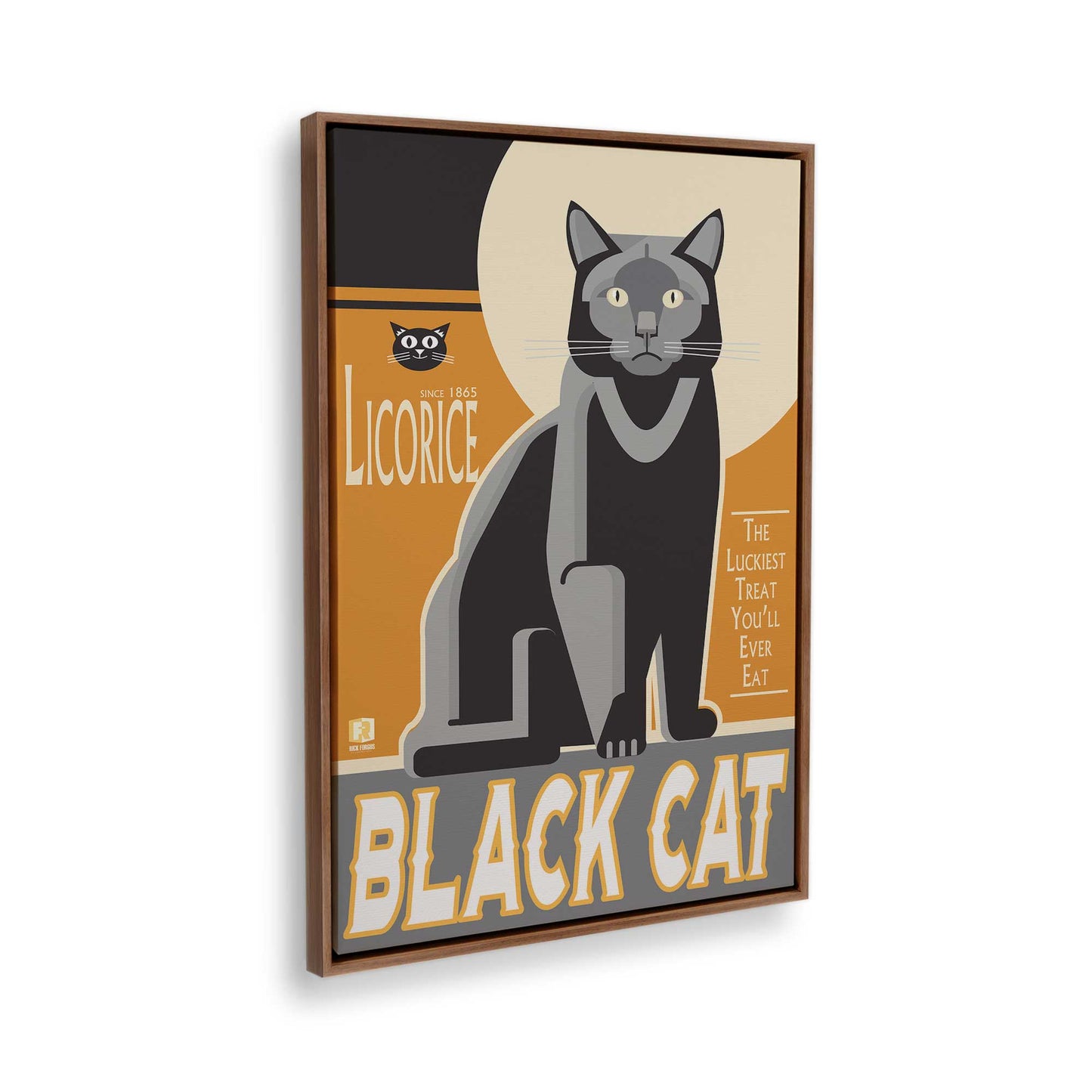 [Color:Walnut], Picture of the corner of the art