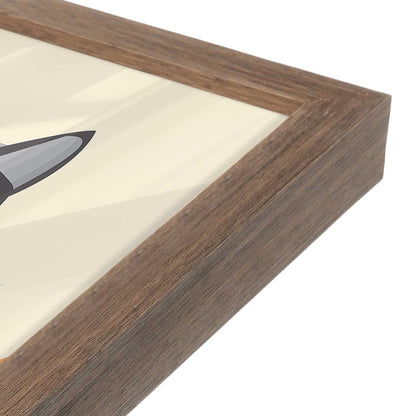 Black Cat Candy Paper Print