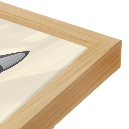 Black Cat Candy Paper Print