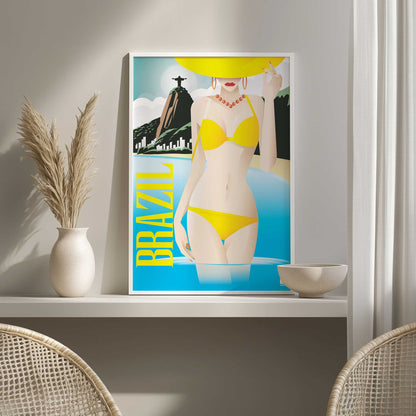 [Color:Satin Black], Picture of art in a Satin Black frame at an angle