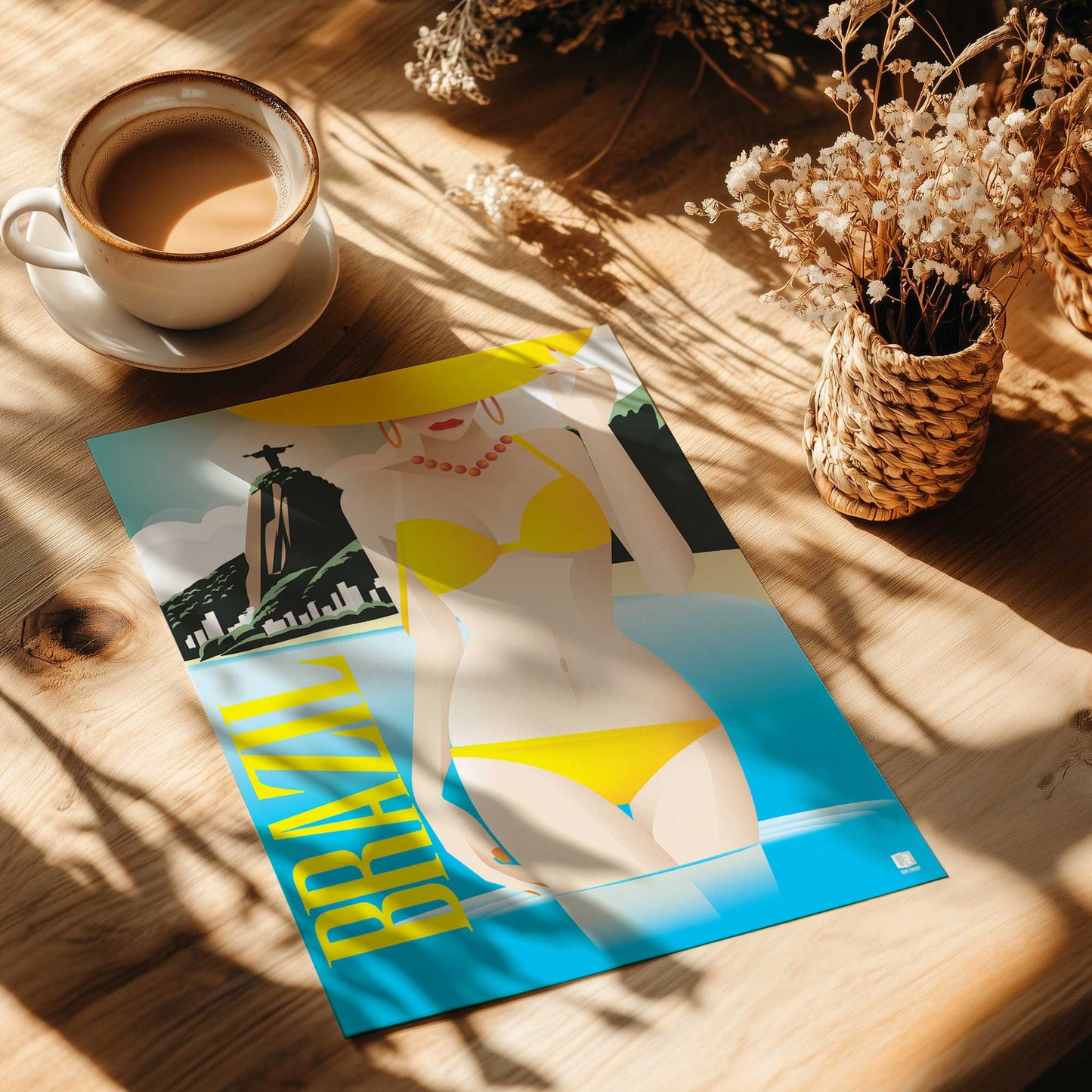 Viva Brazil Paper Print