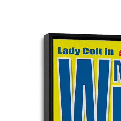 Wild West Trouble Canvas Print